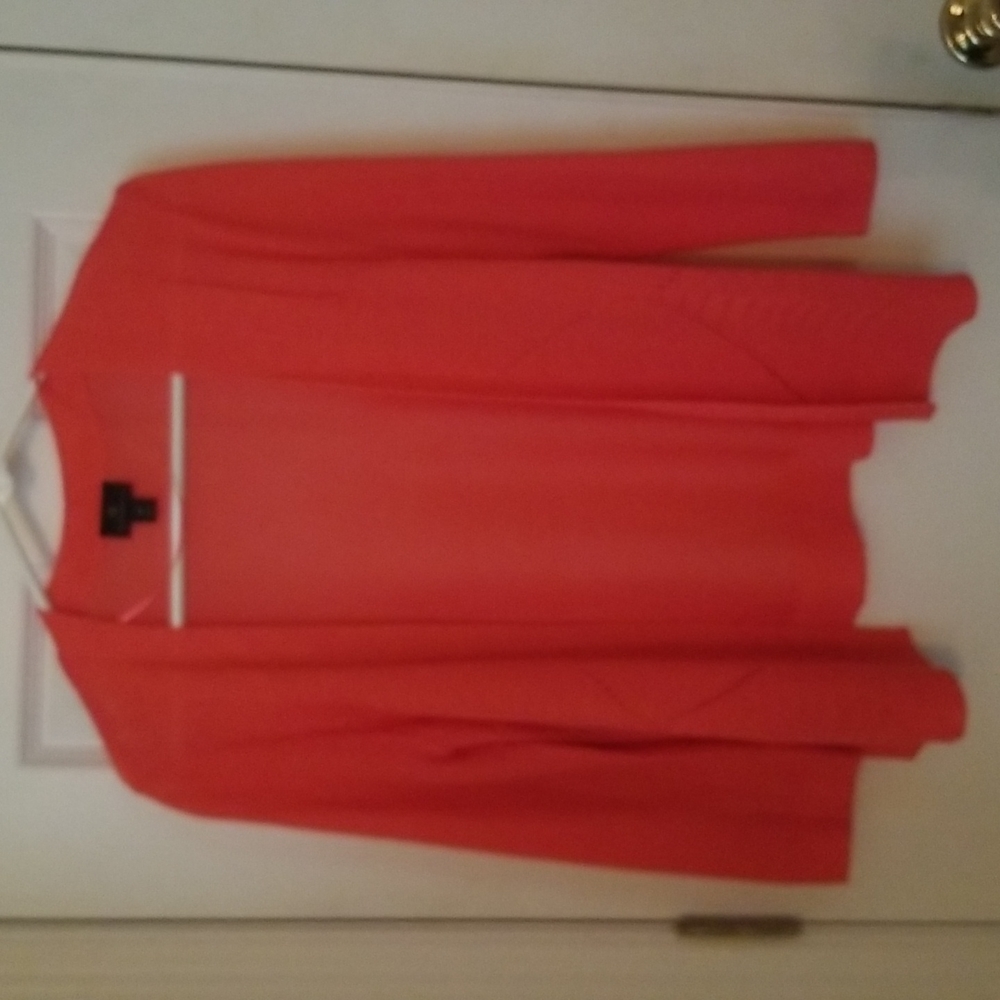 Worthington Ladies Open Front Sweater ~ 3/4 Sleeves